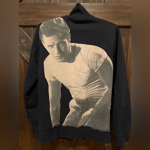 Dolce & Gabbana Marlon Brando Rare Zip Up Sweatshirt